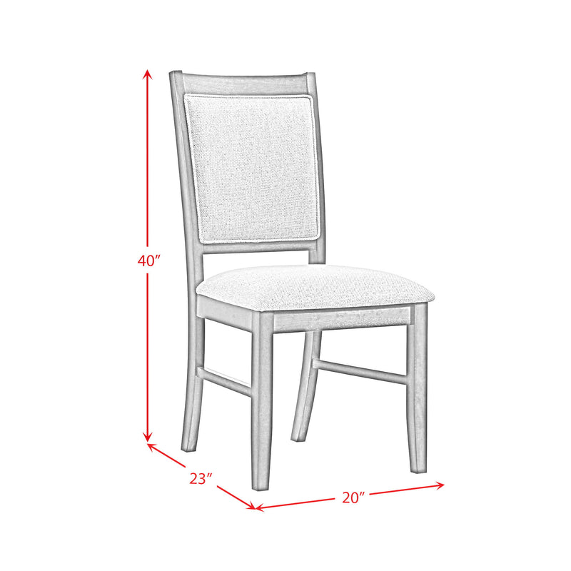 Portage - Dining Chair (Set of 2) - Brown / Beige