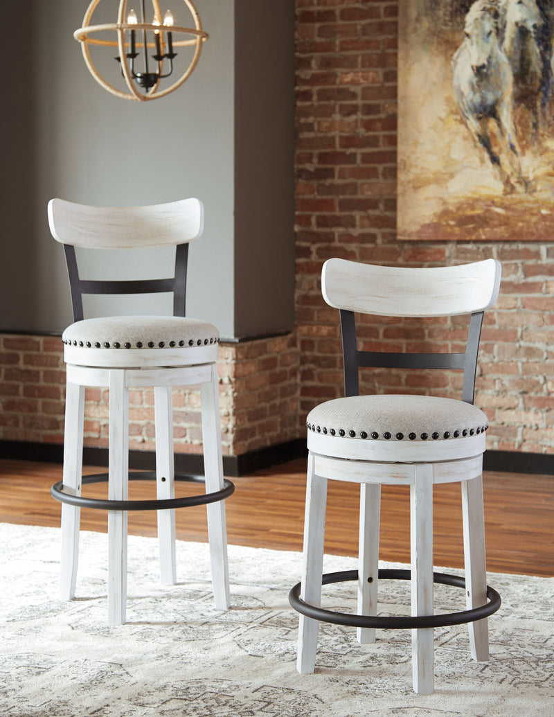 Valebeck - Full Back Swivel Stool