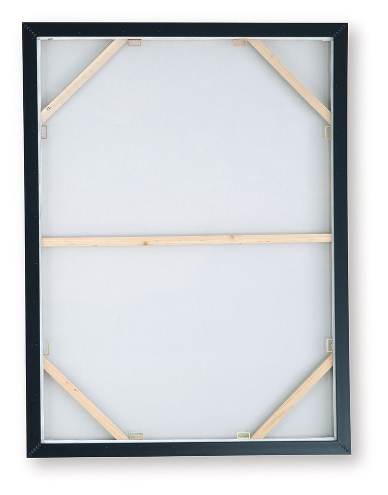 Fanthorne - Wall Art - Tan / Brown / White
