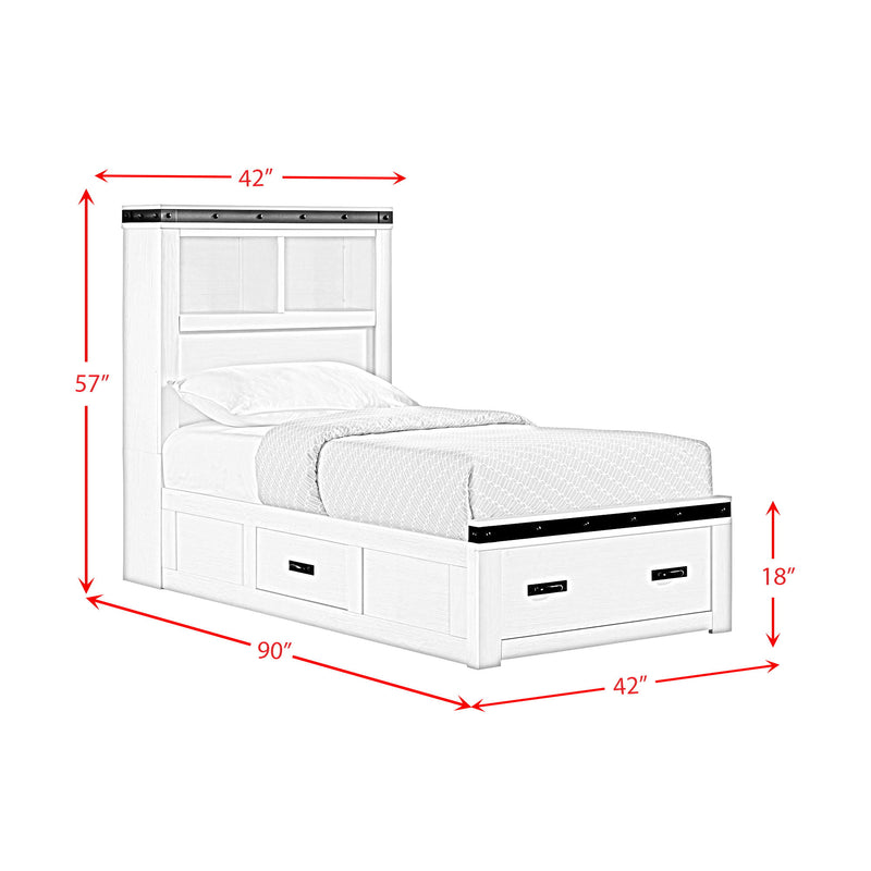 Wade - Youth Platform Storage Bed