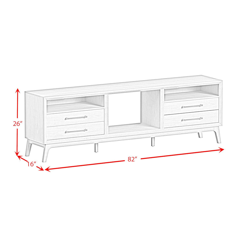 Westland - Entertainment Unit With 82" TV Console