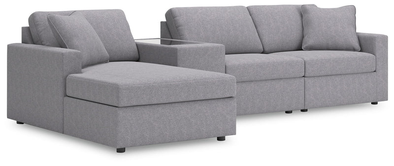 Modmax - L-Shaped Sectional - Granite