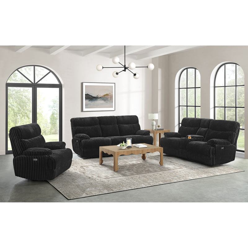 Admiral - Power Motion Recliner - Masis Black
