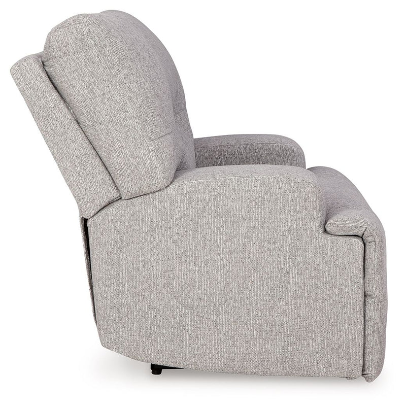 Acklen Place - Wide Seat Power Recliner - Pewter