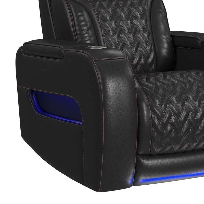 Prime Time - P3 Recliner With LED And Wireless Charger Pocket