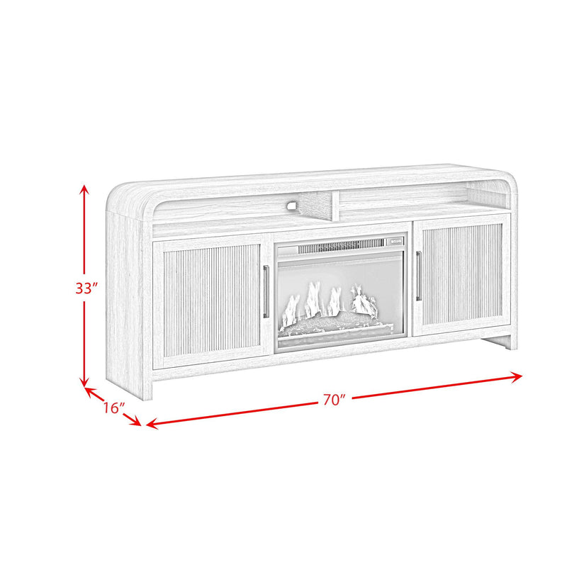 Ridgemont - Entertainment Unit With 70" TV Console