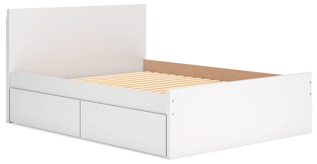 Onita Panel Bed with 2 Side Storage