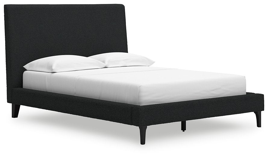 Cadmori Upholstered Bed with Roll Slats