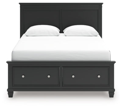 Lanolee Panel Storage Bed