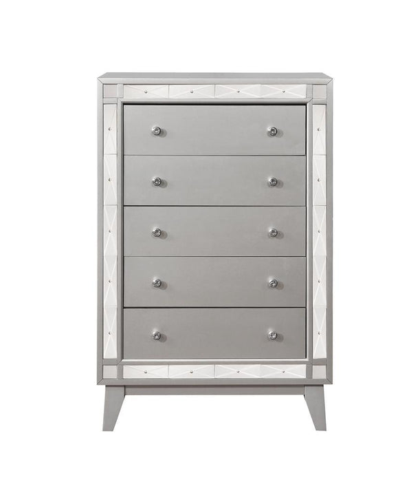 Leighton Contemporary Five Drawer Chest