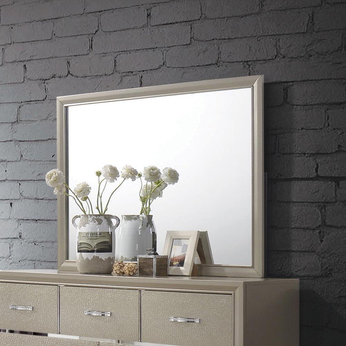 Beaumont Transitional Champagne Mirror