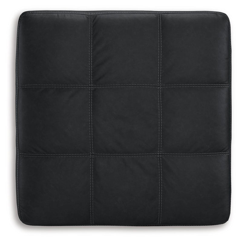 Barlin Mills - Oversized Accent Ottoman - Carbon