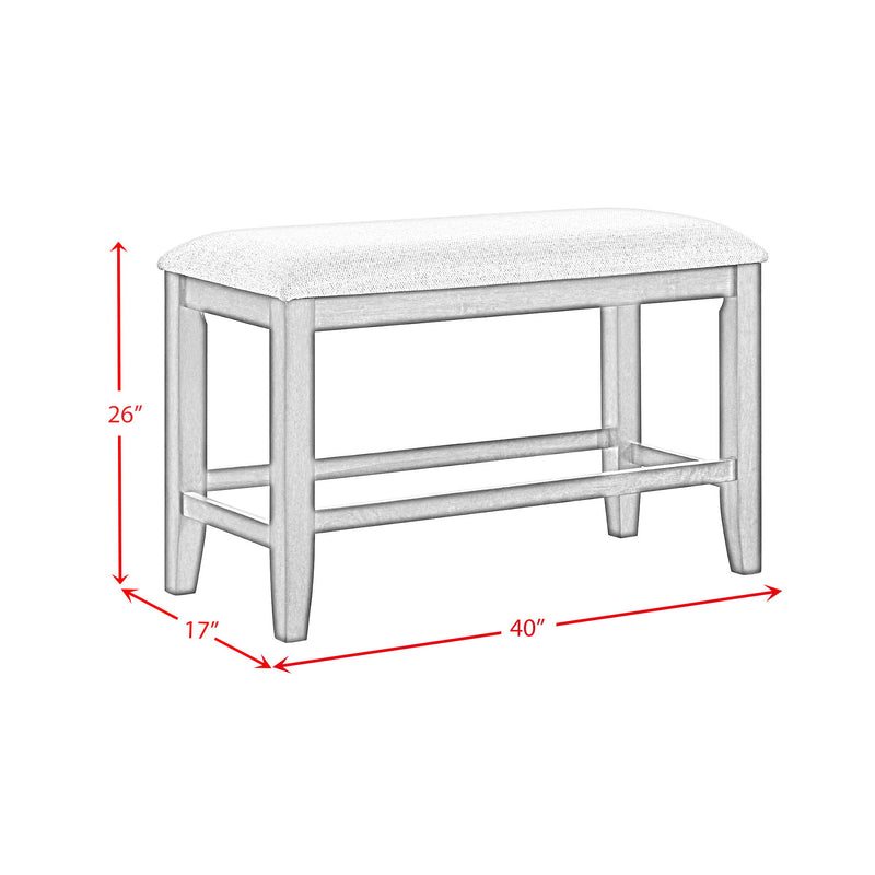 Portage - Counter Bench - Brown / Beige
