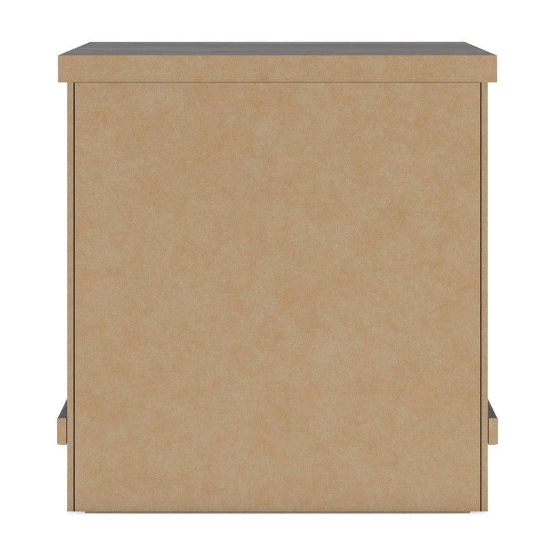 Vonitta Bay - Two Drawer Night Stand - Dark Brown