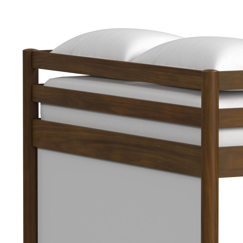 Malibu - Full Loft Bed - Walnut
