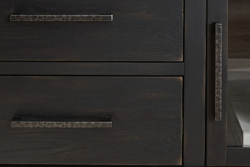 Galliden - Extra Large TV Stand - Black