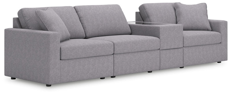 Modmax - Straight Sectional - Granite