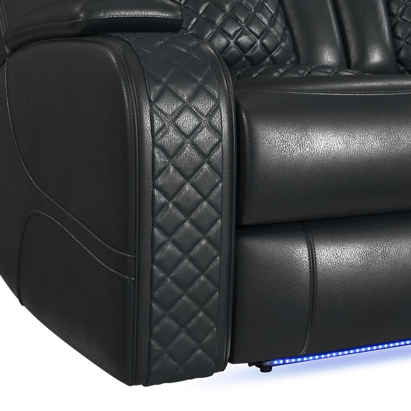 Carlo - Power Motion Recliner With Power Headrest, LED