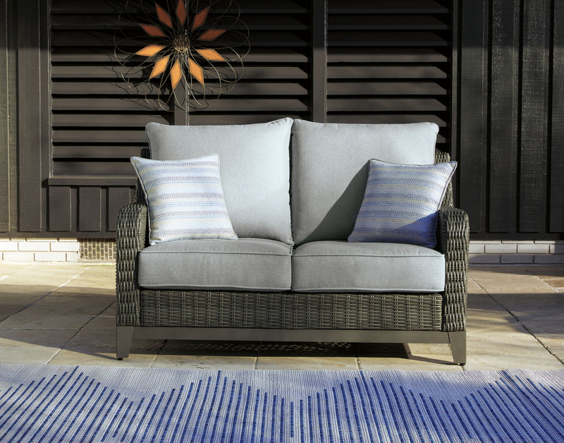 Elite Park - Loveseat With Cushion - Gray