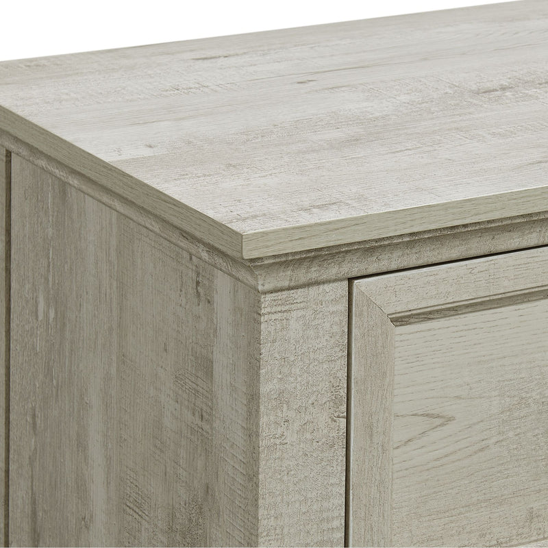 Matias - Bedroom Set With Queen/Full Headboard, Dresser, Mirror & Nightstand