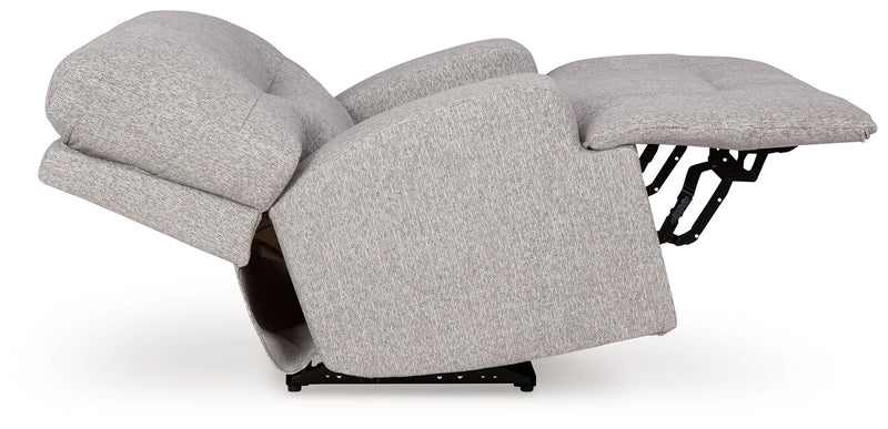 Acklen Place - Wide Seat Power Recliner - Pewter