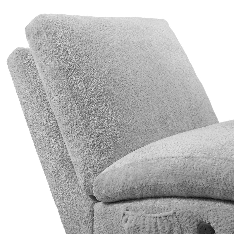 Nori - Chaise With Heat Massage, USBC, LED