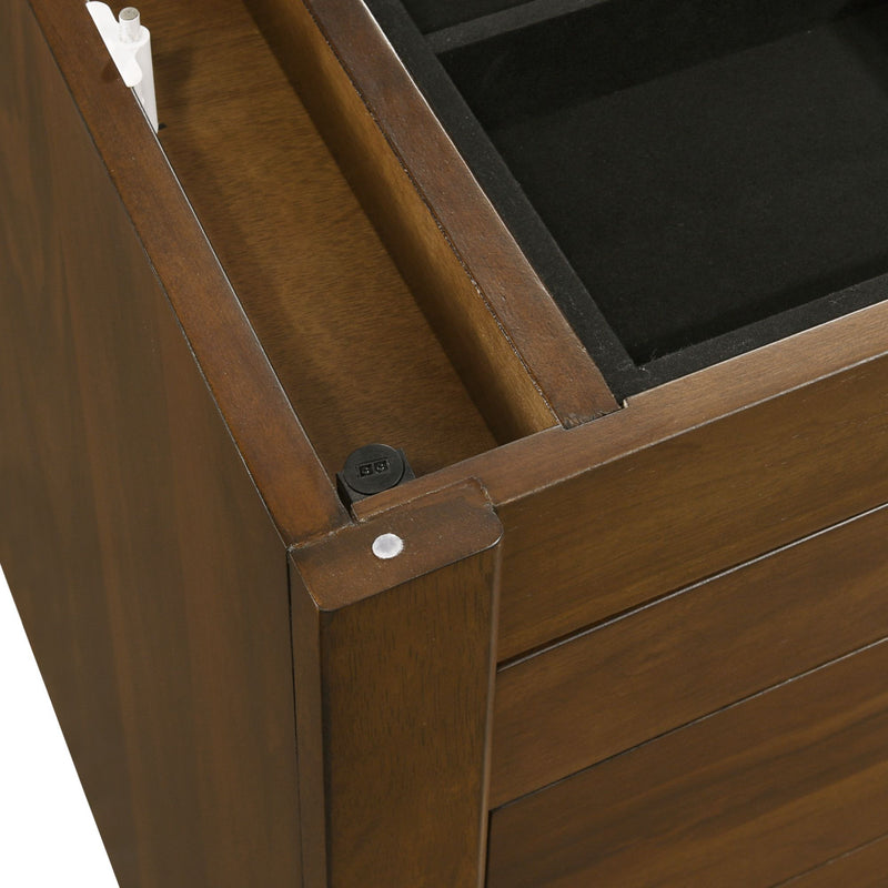 Malibu - Dressing Table - Walnut
