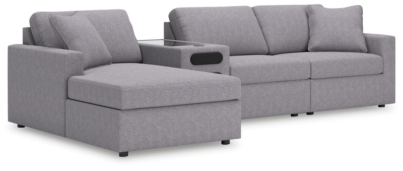 Modmax - L-Shaped Sectional - Granite