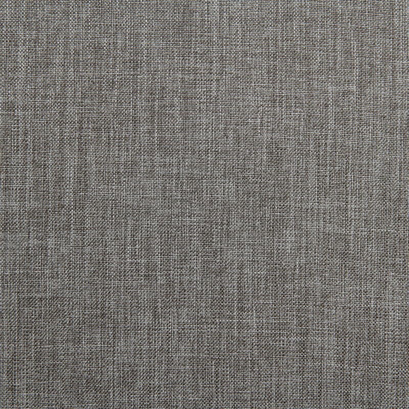 Everdeen - Bench With Gray Fabric and Nail Heads - Charcoal