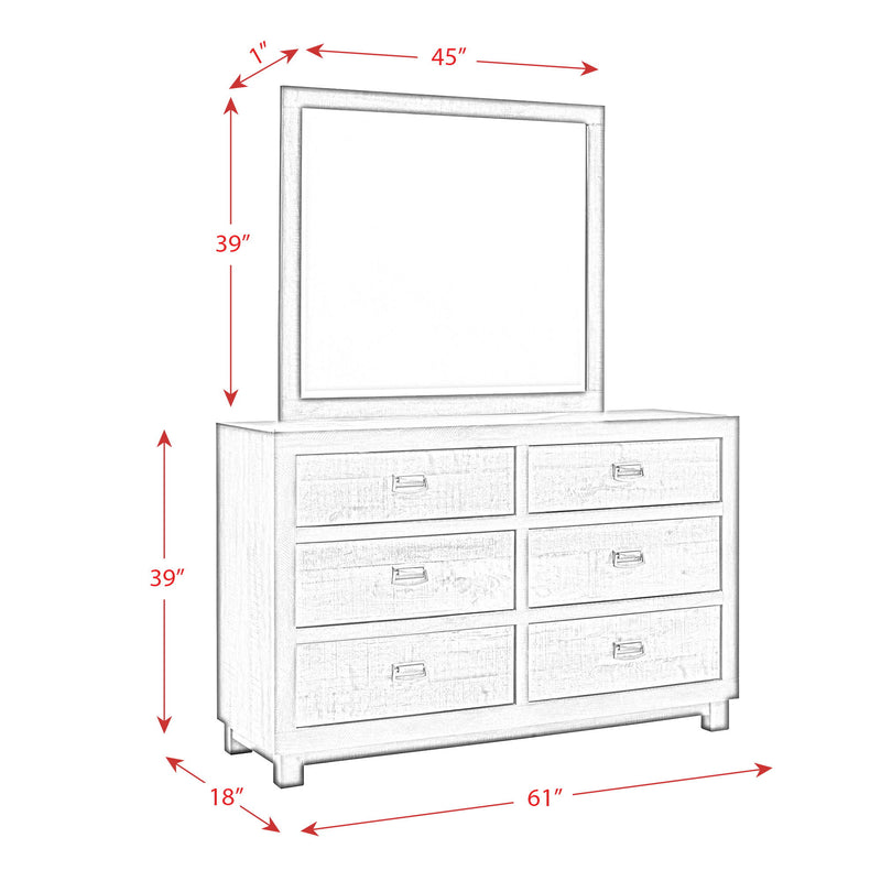 Harlington - 6-Drawer Dresser