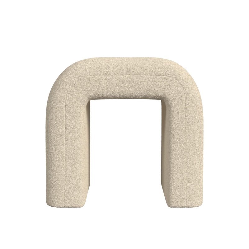 Seqouia - Bench With 2 Stools - Cream