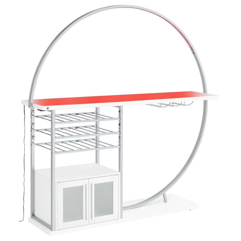 Risley Wine Cabinet with LED Lighting