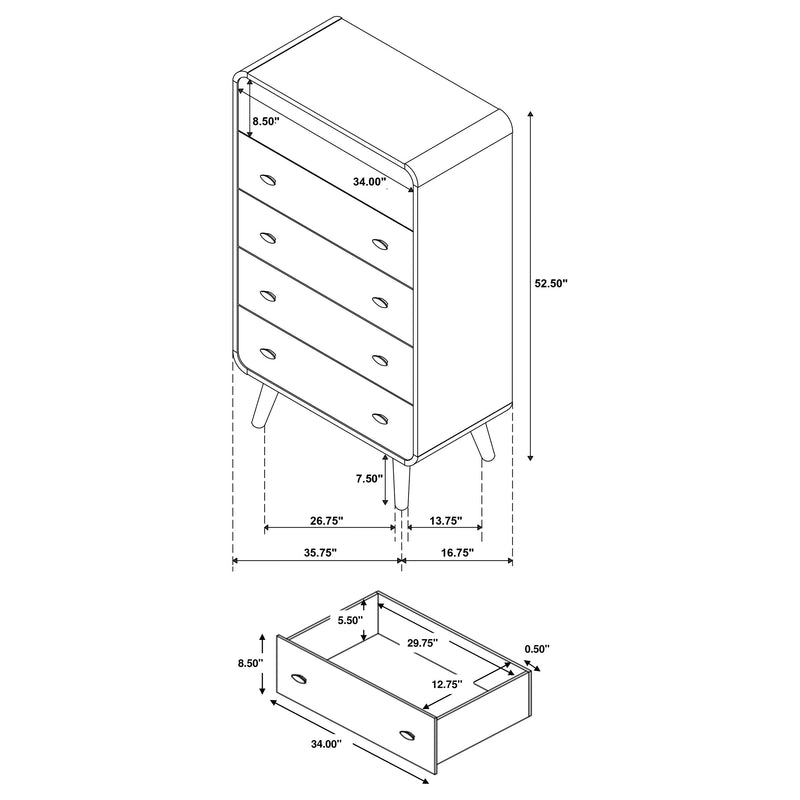 Robyn Chest of Drawers