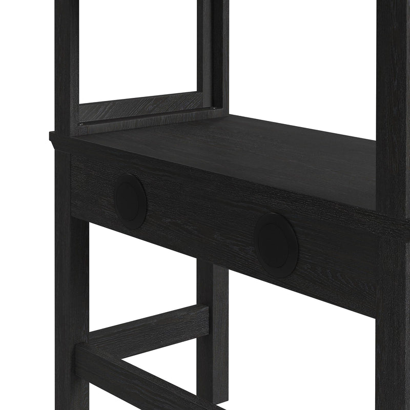 Hampton Kids - Loft Bed With Ladder And Desk With Speaker