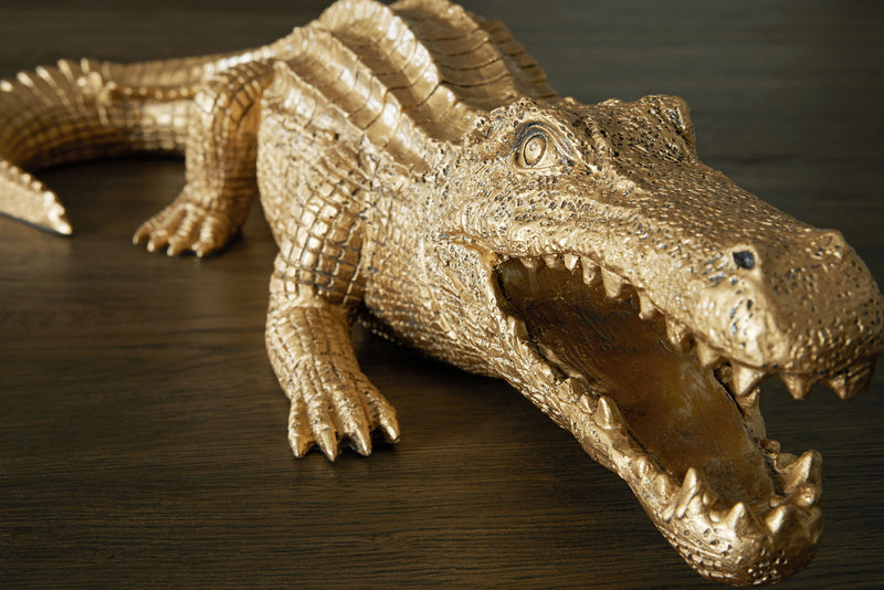 Lauretman - Sculpture - Antique Gold Finish