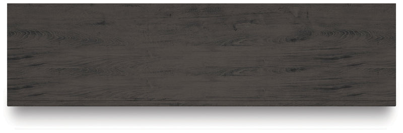 Fraluna - Six Drawer Dresser - Charcoal