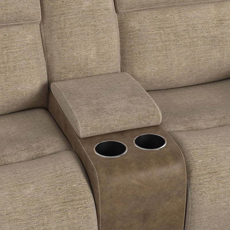 Hornet - 3 Piece Motion Sectional Set With Console