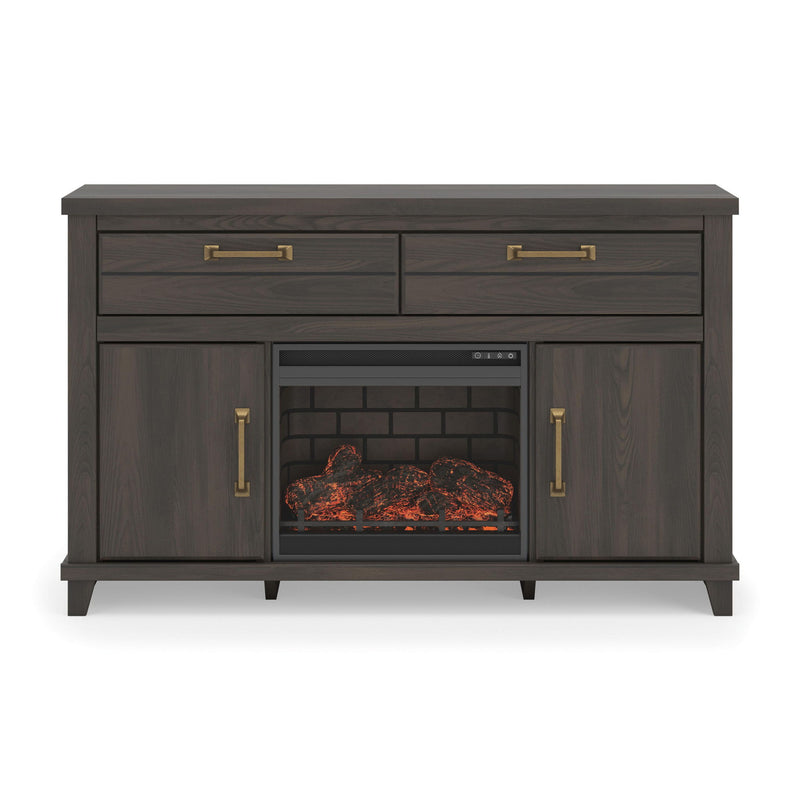 Brazen Valley - TV Stand With Fireplace Option