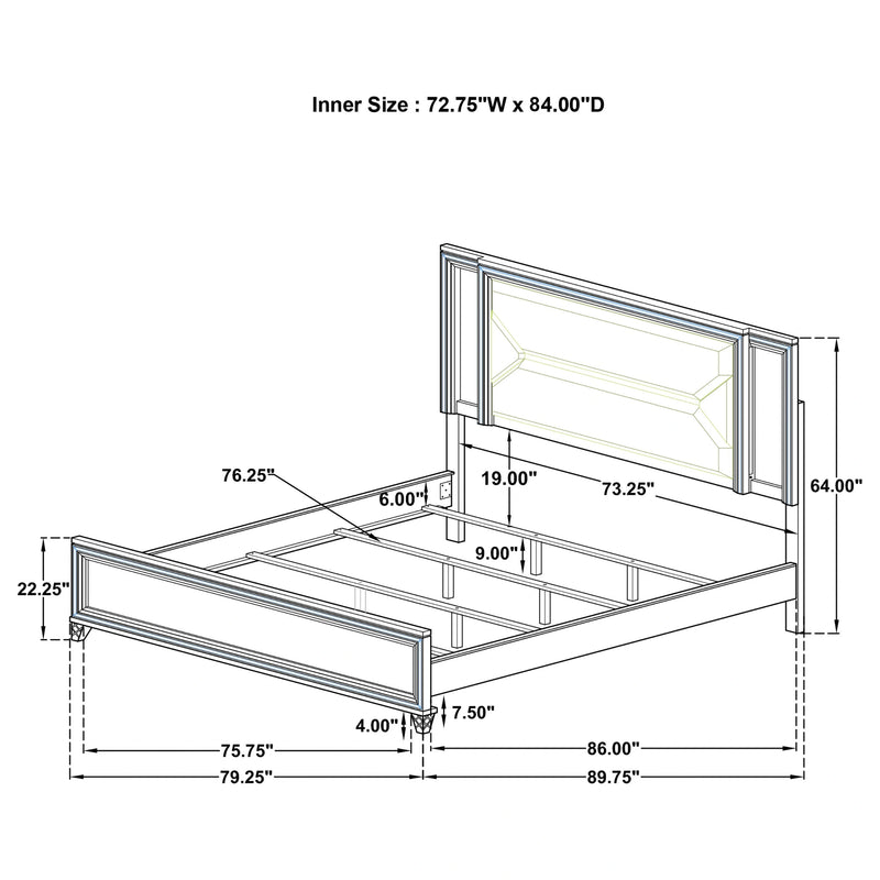 Marmore Bedroom Set