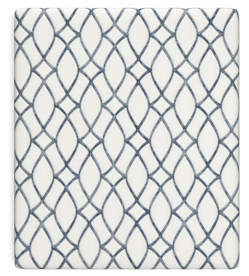 14 Inch Chime Elite 2.0 - California King Mattress - White / Blue