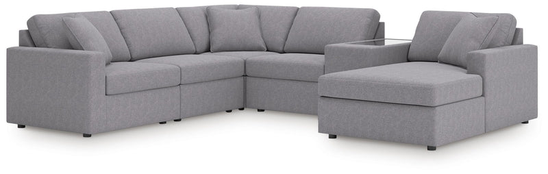 Modmax - U-Shaped Sectional - Granite