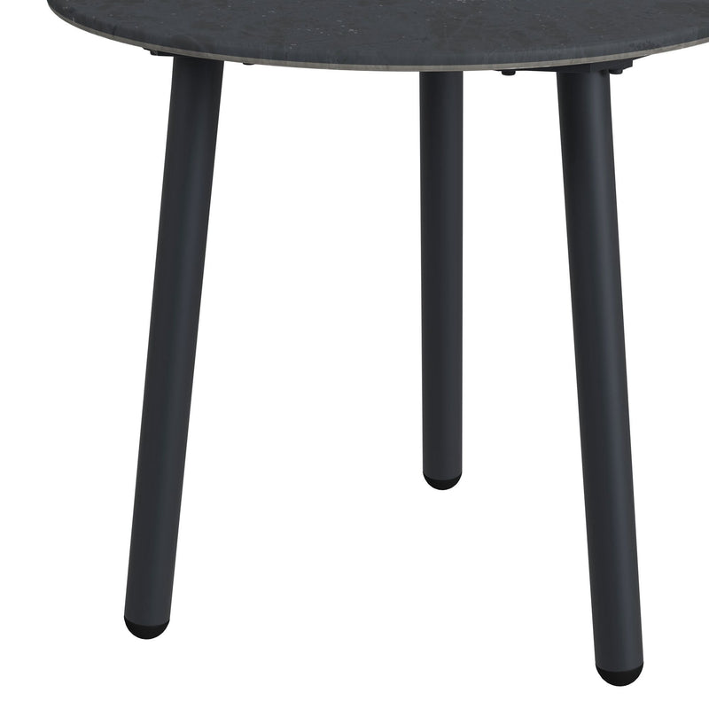 Bali - Two Piece Occasional Set - Dark Gray