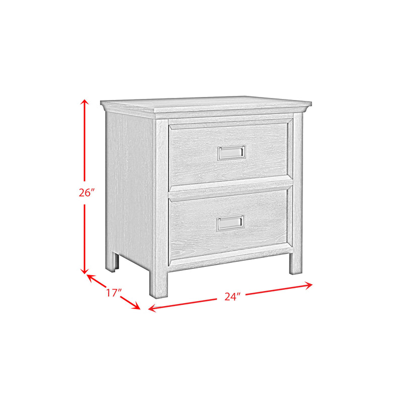 Hampton Kids - 2-Drawer Nightstand With Usb