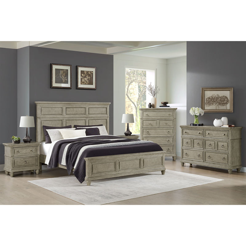 Whit-Ash - Panel Bedroom Set