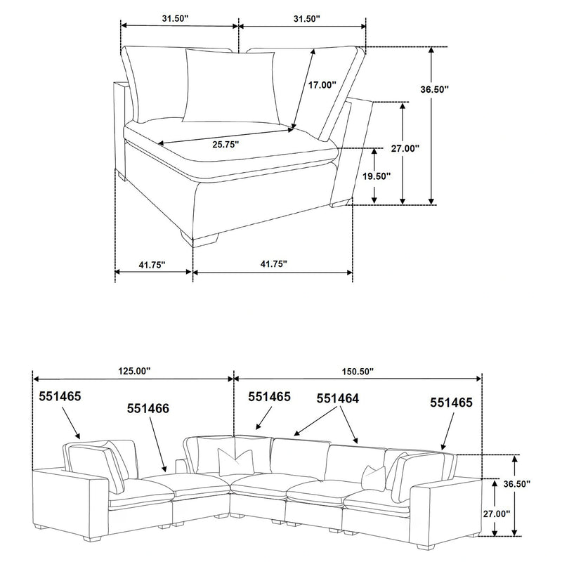 Lakeview Modular Sectional Sofa