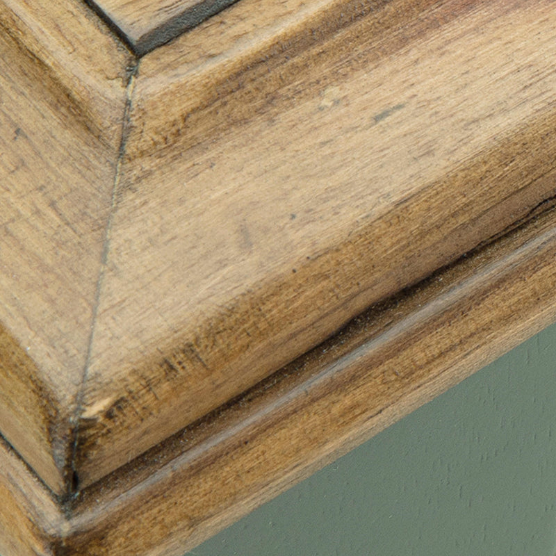 Finnworth - Console Sofa Table - Blue / Brown