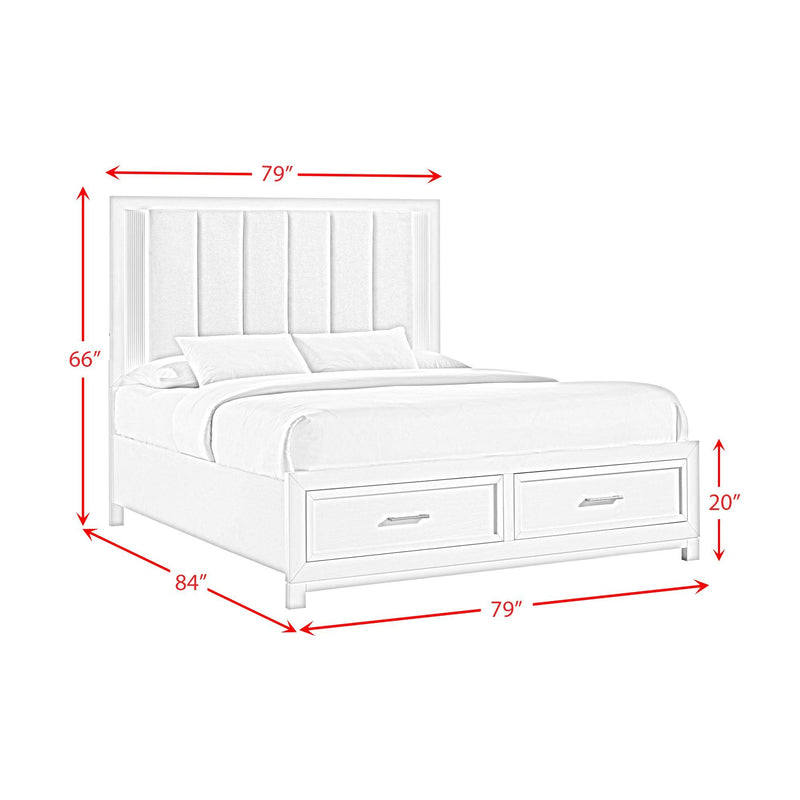 Baystorm - Upholstered Storage Bed