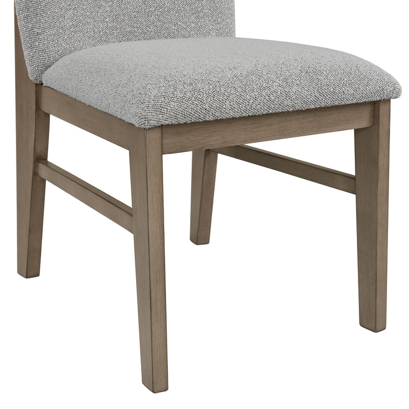 Portland - Round Back Side Chair (Set of 2) - Gray