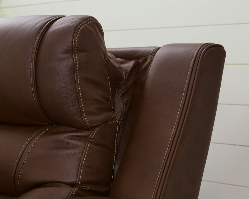 Knightington - Power Reclining Loveseat With Audio Seating