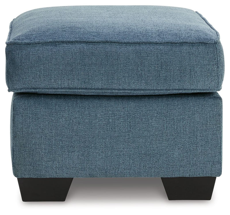 Cashton - Ottoman - Blue